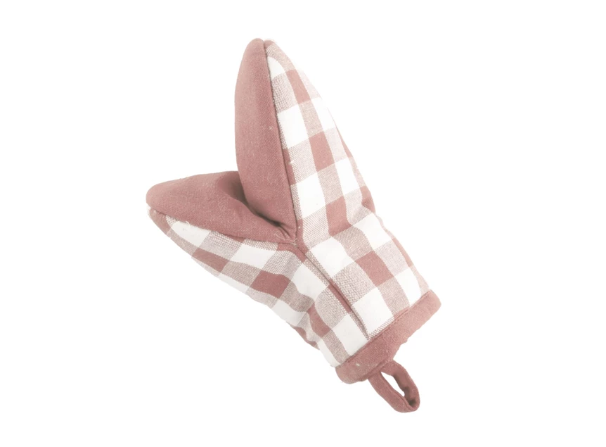 Gripper Gingham roze - set2