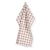 Keukenhanddoek Gingham roze - set2