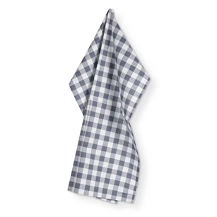 Keukenhanddoek Gingham blauw - set2