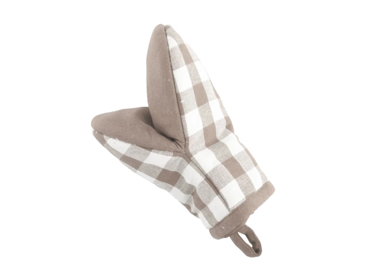 Gripper Gingham taupe - set2