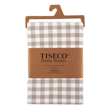 Tafelkleed Gingham taupe