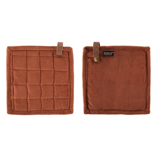 Pannenlap Velmar Cognac - set2