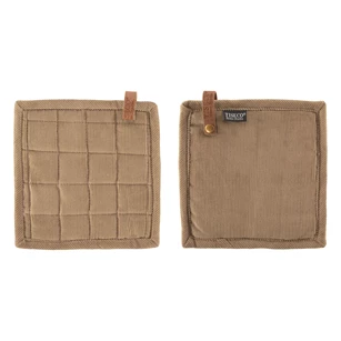 Pannenlap Velmar taupe - set2