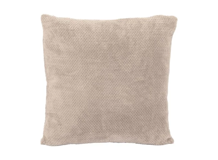 Kussen Jacquard flanel Pippa taupe