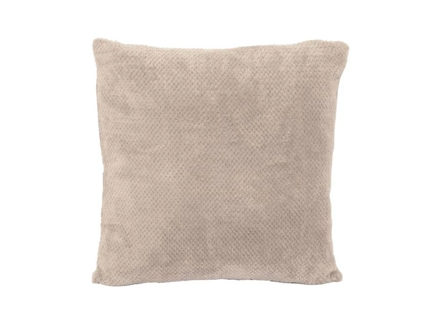 Kussen Jacquard flanel Pippa taupe