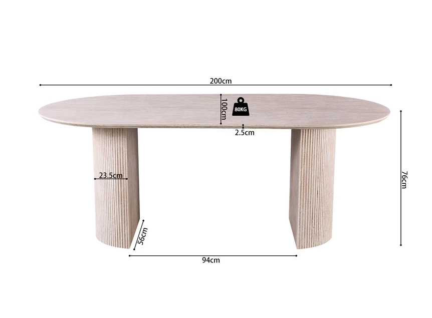 afmetingen Lagos 200x100