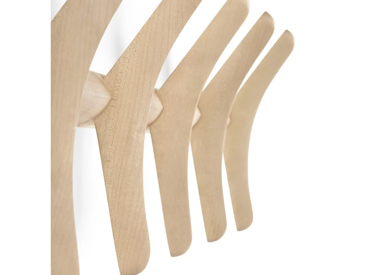 Zijkant Kapstok Sycamore Pi Wall Coat Rack 29872 Ethnicraft