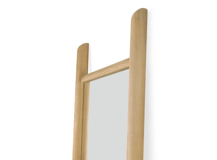 Bovenkant Spiegel Oak Pi Floor Mirror 51283 Ethnicraft