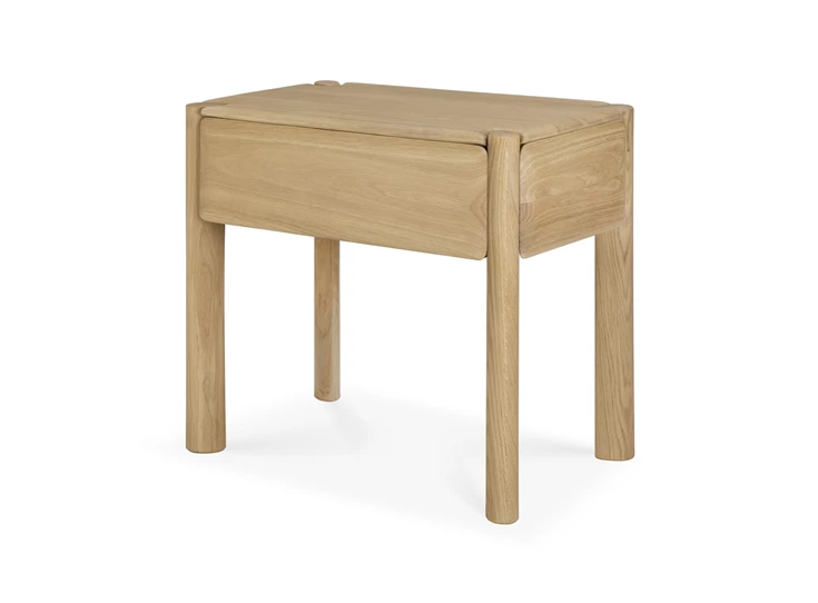 Zijkant Nachttafel Oak Pi bedside table 51400 Ethnicraft