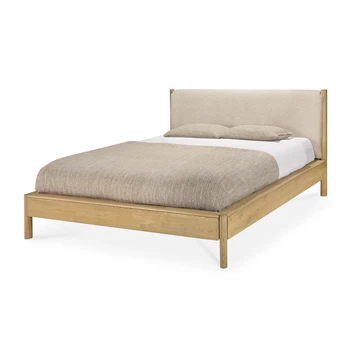 Bedkader Oak Pi Bed Cover Cloud 52071 160x200 Ethnicraft