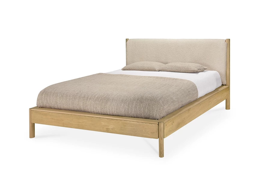 Bedkader Oak Pi Bed Cover Cloud 52071 160x200 Ethnicraft