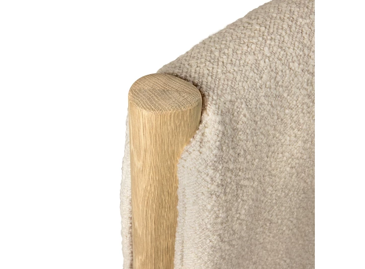 Detail Bedkader Oak Pi Bed Cover Cloud 52071 160x200 Ethnicraft