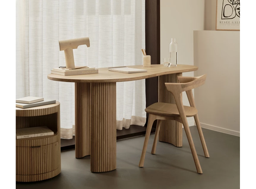 Sfeerfoto Bureau ladekast Oak Boomerang Drawer Unit 50793 Ethnicraft