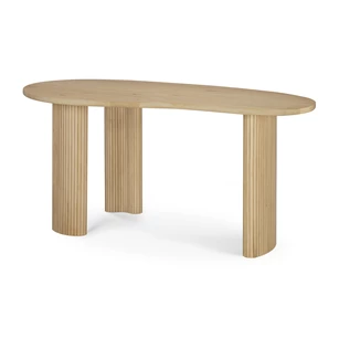 Bureau Oak Boomerang Desk 50794 Ethnicraft