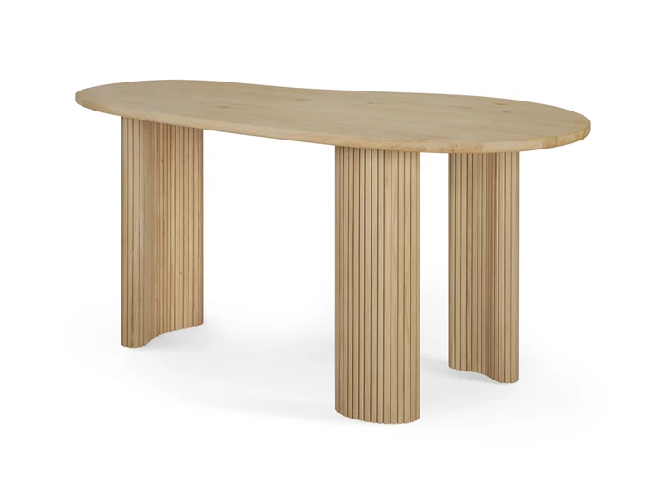 Gedraaid Bureau Oak Boomerang Desk 50794 Ethnicraft