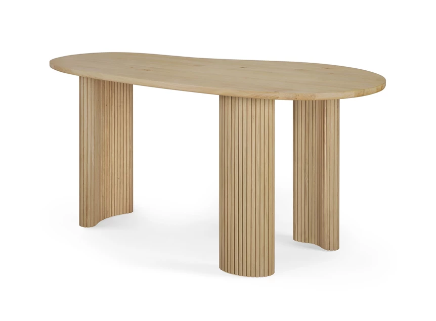 Gedraaid Bureau Oak Boomerang Desk 50794 Ethnicraft