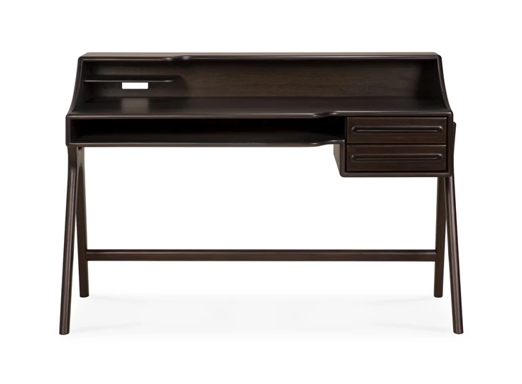 Front Bureau Mahogany Flow Rose Brown Desk 35089 Ethnicraft