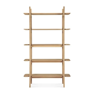 Front Boekenrek Oak Pi Rack 51347 Ethnicraft