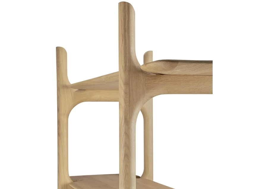 Bovenkant Boekenrek Oak Pi Rack 51347 Ethnicraft