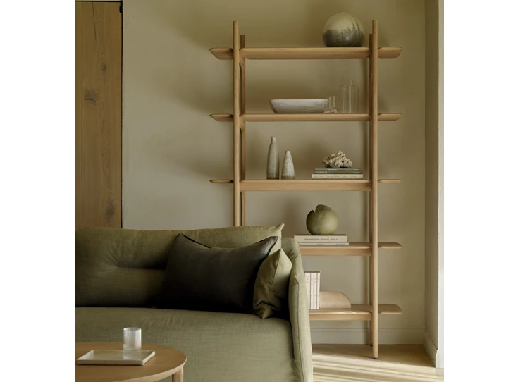 Sfeerfoto Boekenrek Oak Pi Rack 51347 Ethnicraft