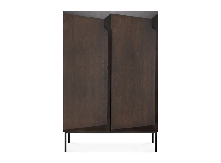 Front Barkast Oak Stairs Brown Cupboard 50441 Ethnicraft