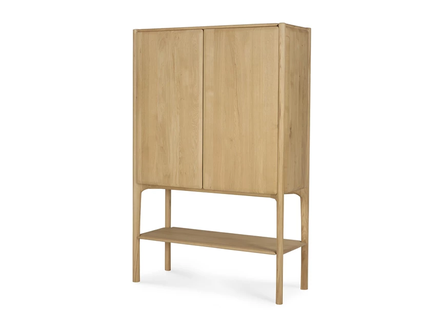 Zijkant Barkast Oak Pi Cupboard 51346 Ethnicraft