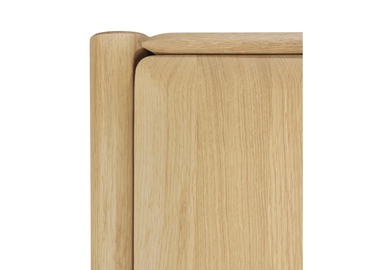Zijkant Barkast Oak Pi Cupboard 51346 Ethnicraft