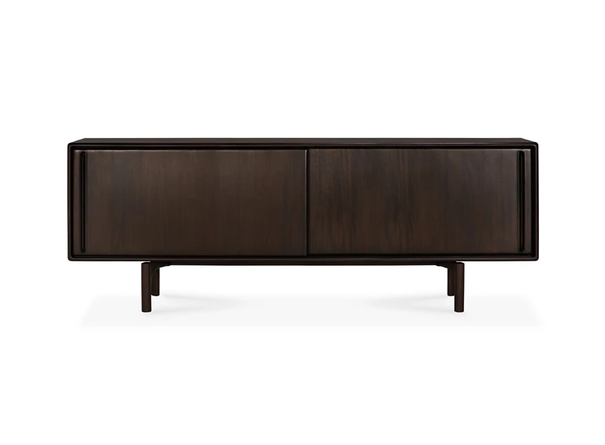 Front Dressoir Mahogany Flow Rose Brown Sideboard 35086 Ethnicraft