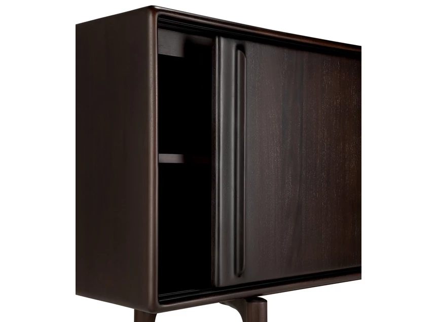 Open Dressoir Mahogany Flow Rose Brown Sideboard 35086 Ethnicraft