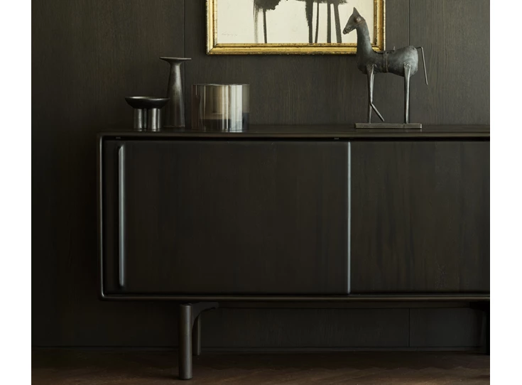 Inzoom Dressoir Mahogany Flow Rose Brown Sideboard 35085 Ethnicraft