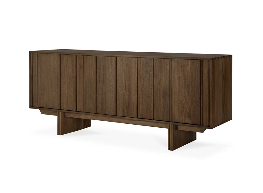 Dressoir Teak Pillar Wild Brown Sideboard 14322 Ethnicraft
