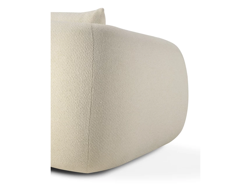Zijkant Salon canapé 3-zit Sofa Contour Chalk 21403 Ethnicraft