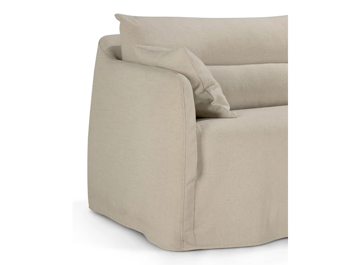 Armleuning Salon canapé 3-zit Sofa Weave Bone 21412 Ethnicraft