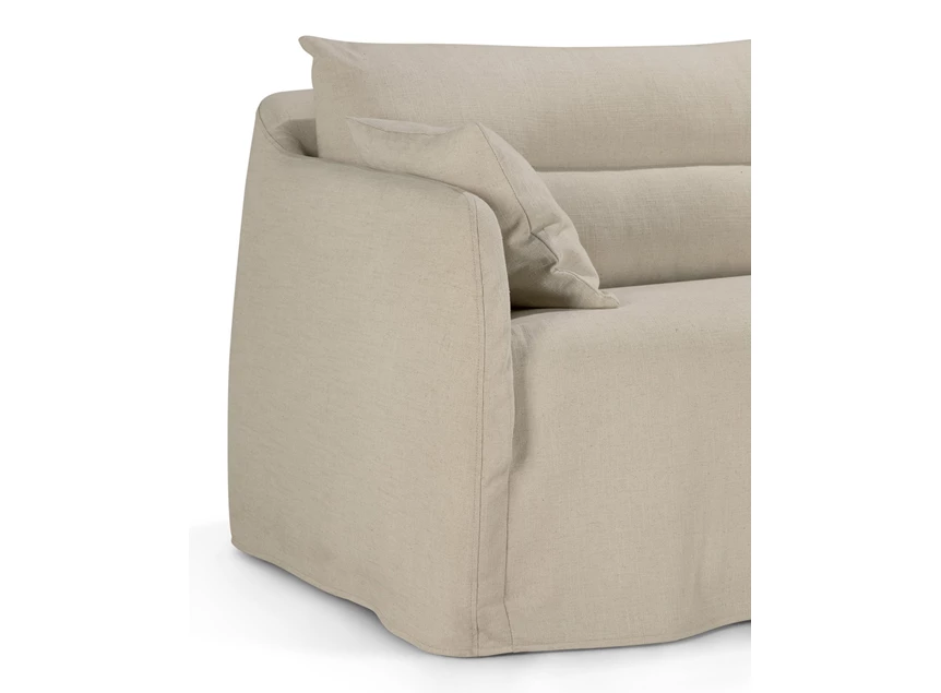 Armleuning Salon canapé 3-zit Sofa Weave Bone 21412 Ethnicraft