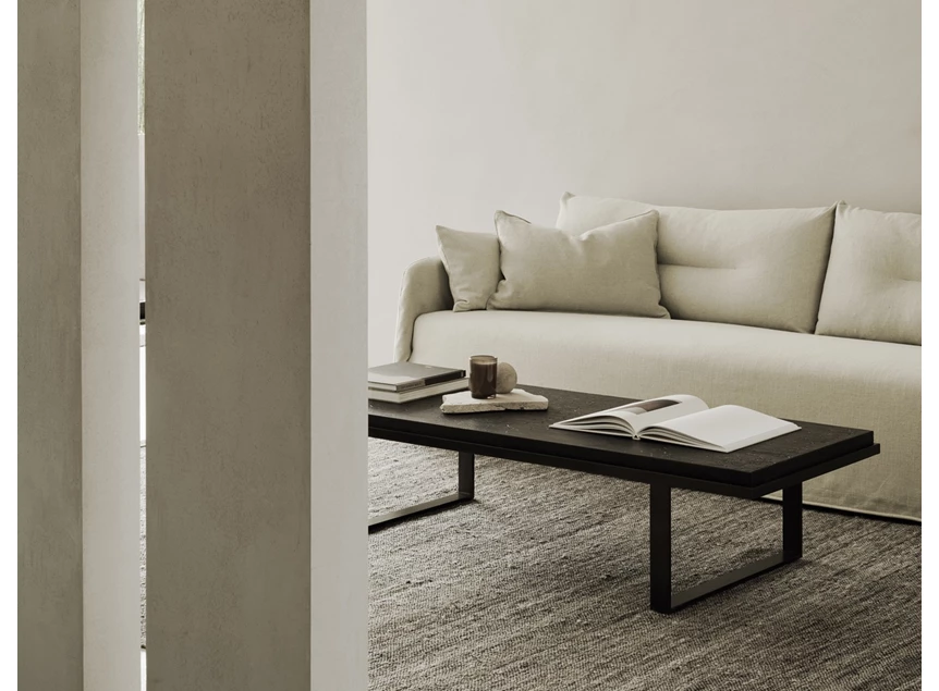 Sfeerfoto Salon canapé 3-zit Sofa Weave Bone 21412 Ethnicraft