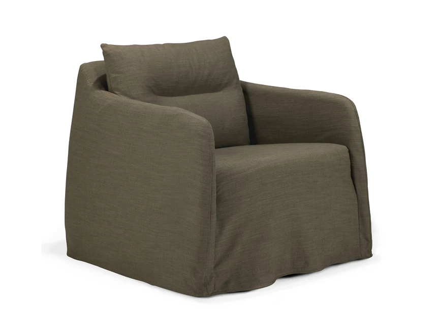 Bijzetzetel Lounge Weave Green 21411 Ethnicraft