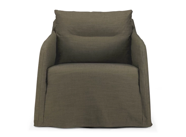 Front Bijzetzetel Lounge Weave Green 21411 Ethnicraft
