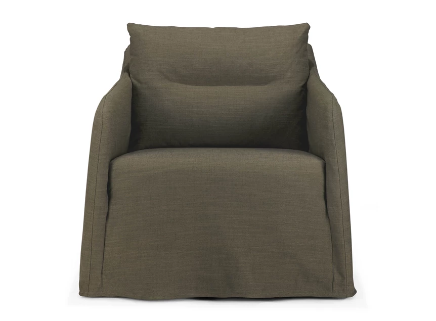 Front Bijzetzetel Lounge Weave Green 21411 Ethnicraft