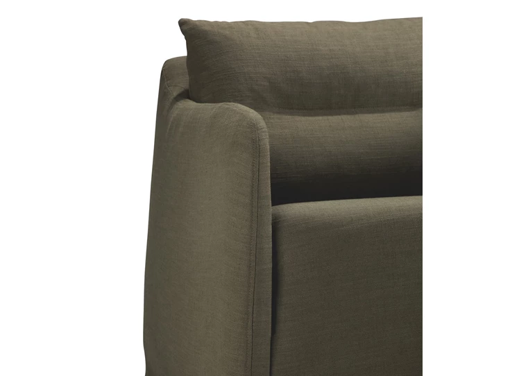 Armleuning Bijzetzetel Lounge Weave Green 21411 Ethnicraft