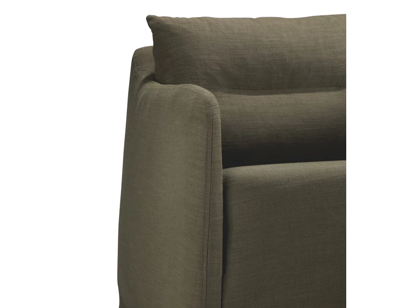 Armleuning Bijzetzetel Lounge Weave Green 21411 Ethnicraft