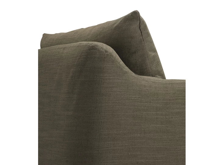 Rugleuning Bijzetzetel Lounge Weave Green 21411 Ethnicraft