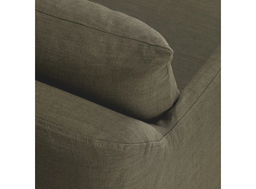 Bovenkant Bijzetzetel Lounge Weave Green 21411 Ethnicraft