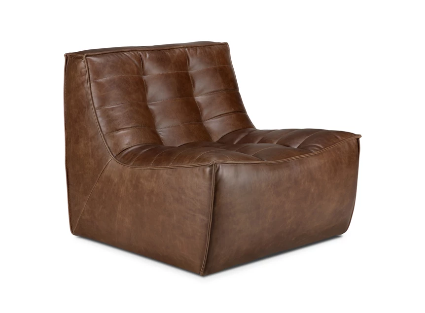 Salon 1-zit Sofa N701 Chestnut 1 Seater 20289 Ethnicraft