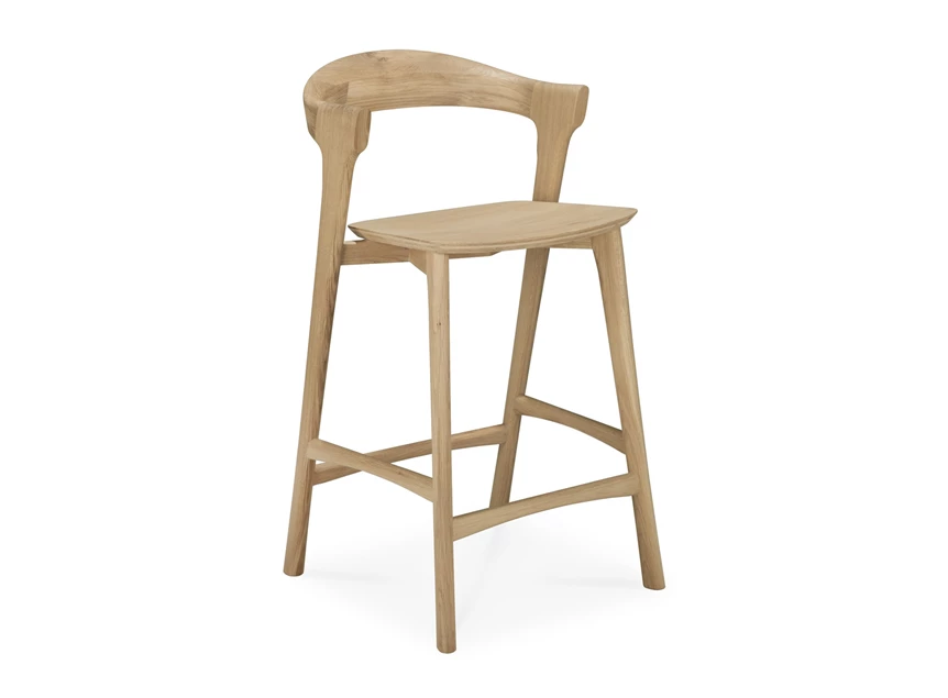 Lage barstoel Oak Bok Bar Stool 51562 Ethnicraft