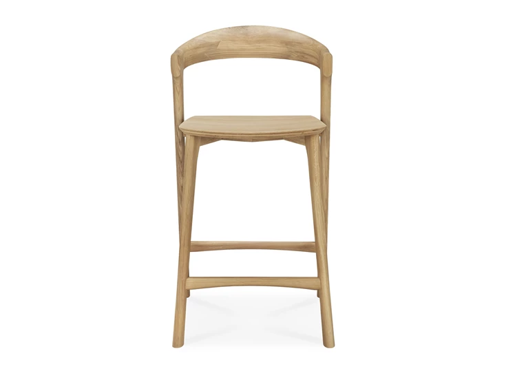 Front Lage barstoel Oak Bok Bar Stool 51562 Ethnicraft