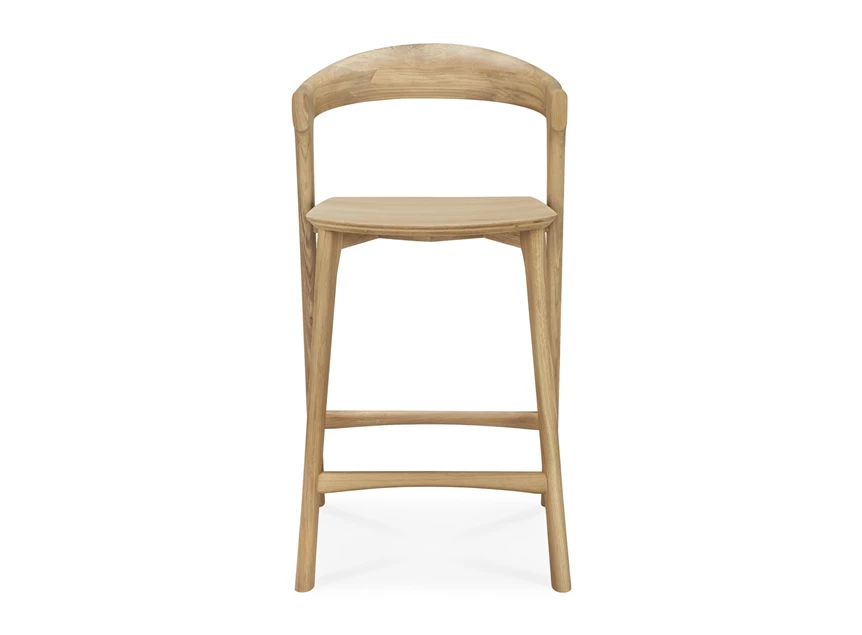 Front Lage barstoel Oak Bok Bar Stool 51562 Ethnicraft