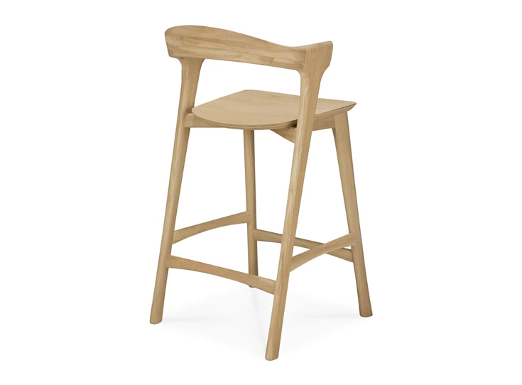 Achterkant Lage barstoel Oak Bok Bar Stool 51562 Ethnicraft