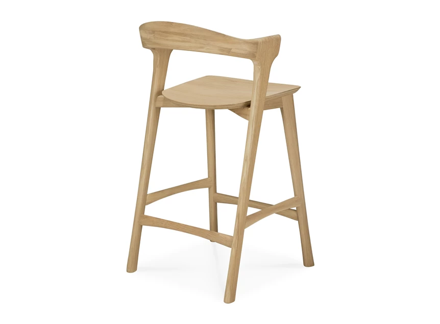 Achterkant Lage barstoel Oak Bok Bar Stool 51562 Ethnicraft