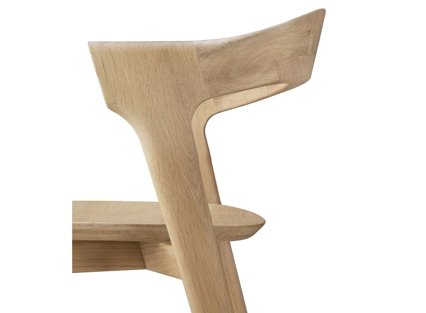 Armleuning Lage barstoel Oak Bok Bar Stool 51562 Ethnicraft