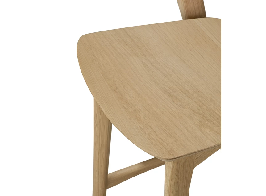 Zitvlak Lage barstoel Oak Bok Bar Stool 51562 Ethnicraft